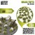 Static Grass Tufts 6 mm - Dry Green