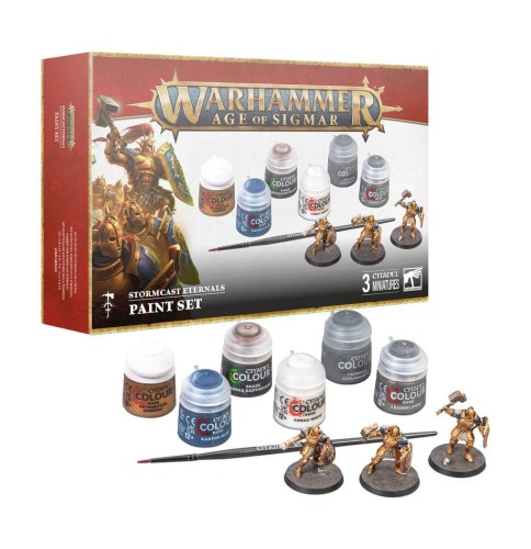 Warhammer Age of Sigmar: Paints + Tools Set