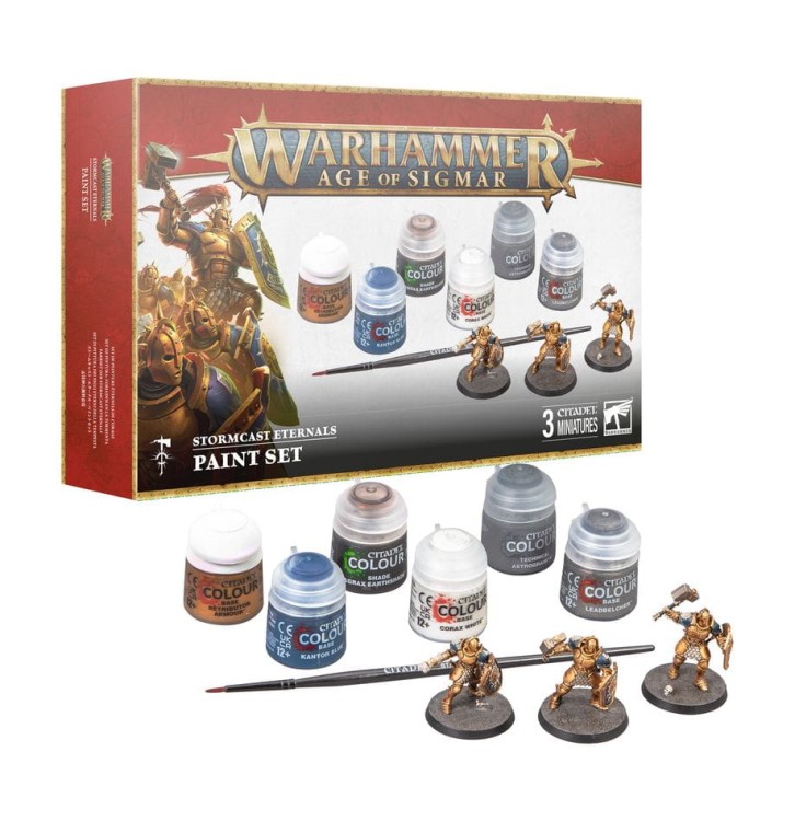 Warhammer Age of Sigmar: Paints + Tools Set