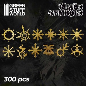 Chaos symbols - 300 pieces