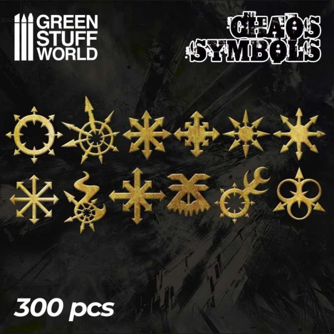Chaos symbols - 300 pieces