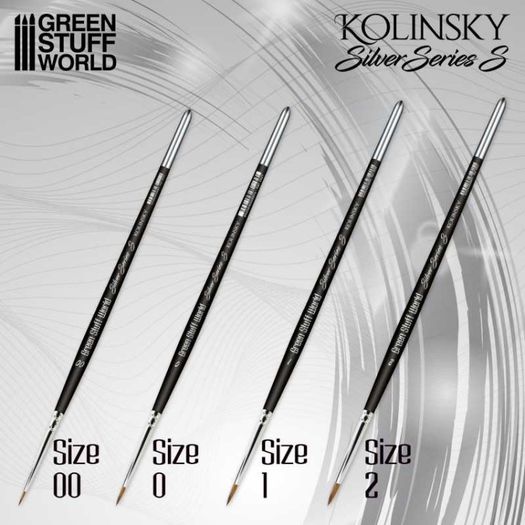SILVER SERIES S Kolinsky Brush Set