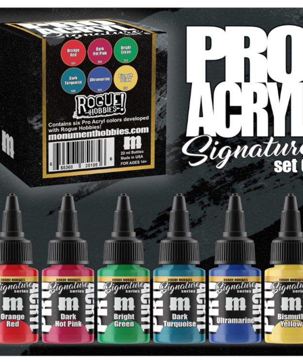 Pro Acryl Signature SET 6 Rouge Hobbie
