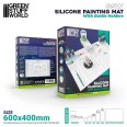 Silicone Painting Mat with Edges