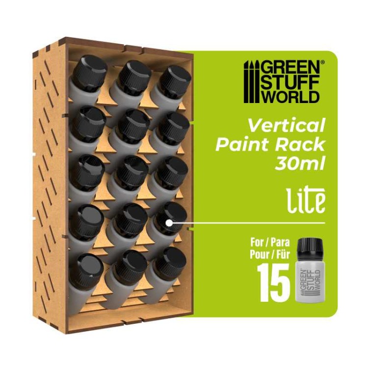 Pionowy organizer na farby pojemniki 30ml x 15 szt