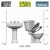 3D Printed Set - Toilet and WC