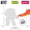 3D printed set - Flamethrower Effect