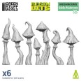 Zestaw wydruk żywiczny Goblin Mushrooms XL