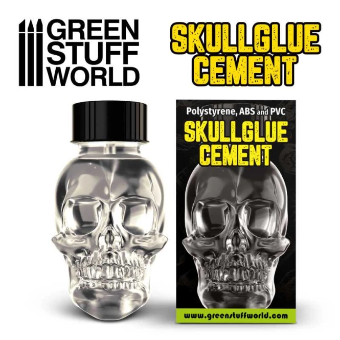 SkullGlue Cement for plastics