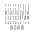3D printed set - Water Bottles