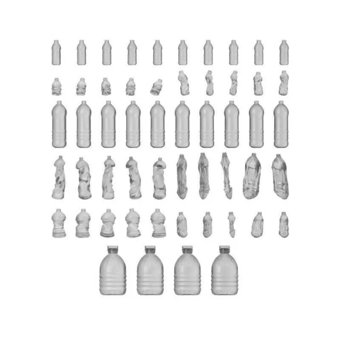 3D printed set - Water Bottles