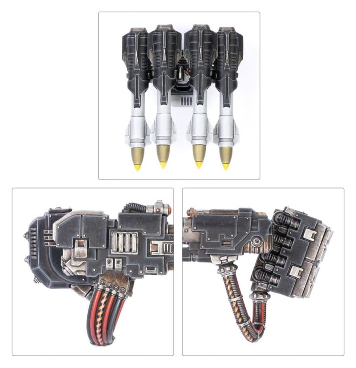 Horus Heresy Deredeo Dreadnought Weapons Set 2