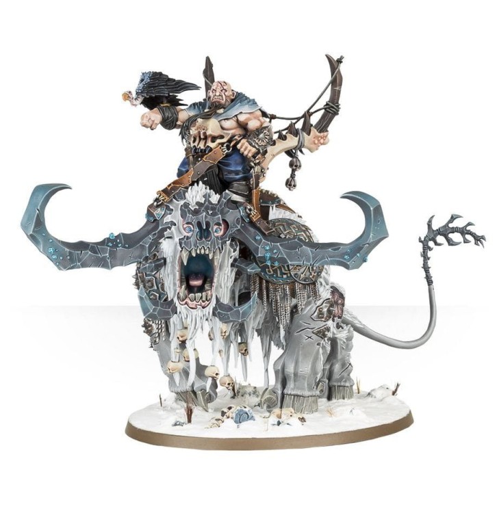Ogor Mawtribes: Frostlord on Stonehorn