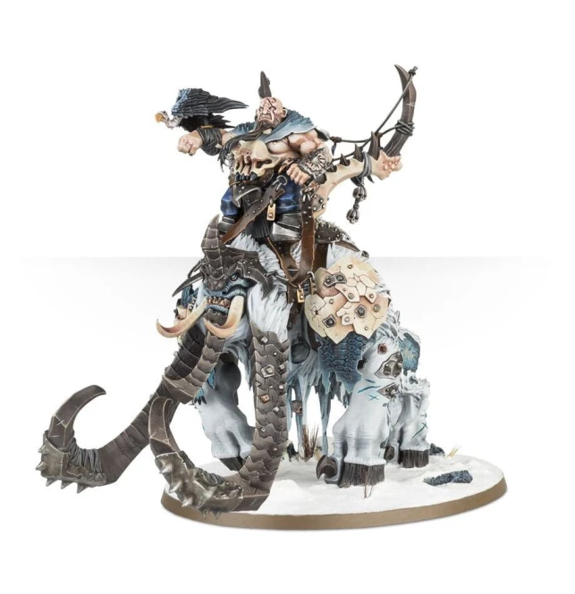 Ogor Mawtribes: Frostlord on Stonehorn