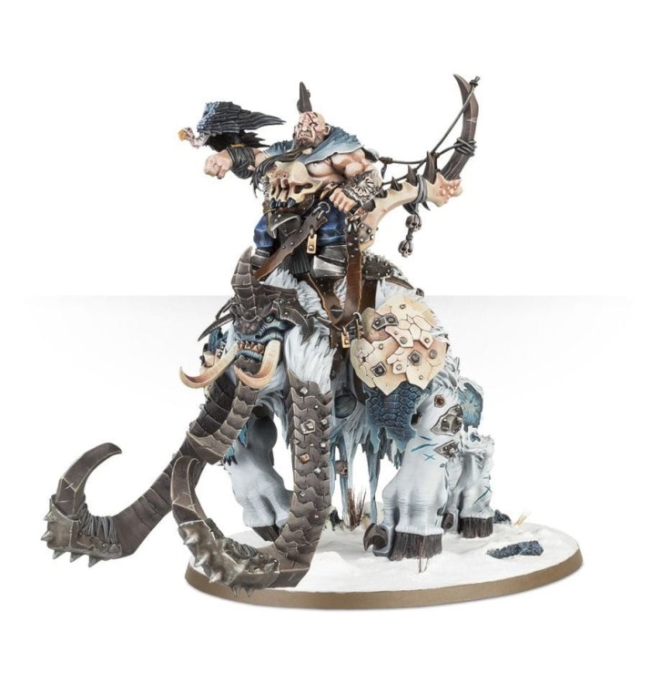 Ogor Mawtribes: Frostlord on Stonehorn
