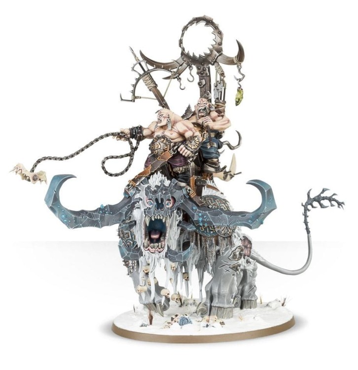 Ogor Mawtribes: Frostlord on Stonehorn