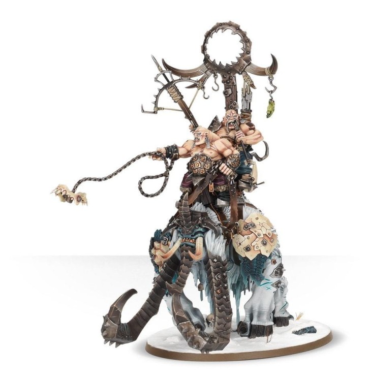Ogor Mawtribes: Frostlord on Stonehorn