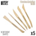 Wooden Modeling Tools