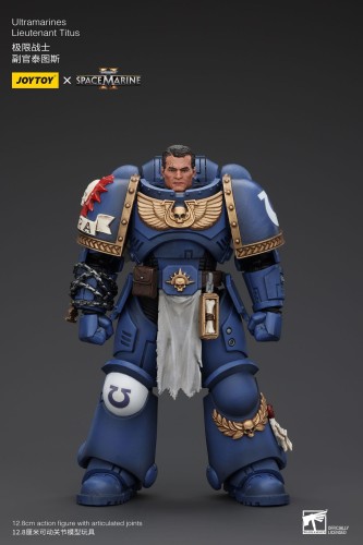 Uitramarines Lieutenant Titus Warhammer 40k 1/18 F