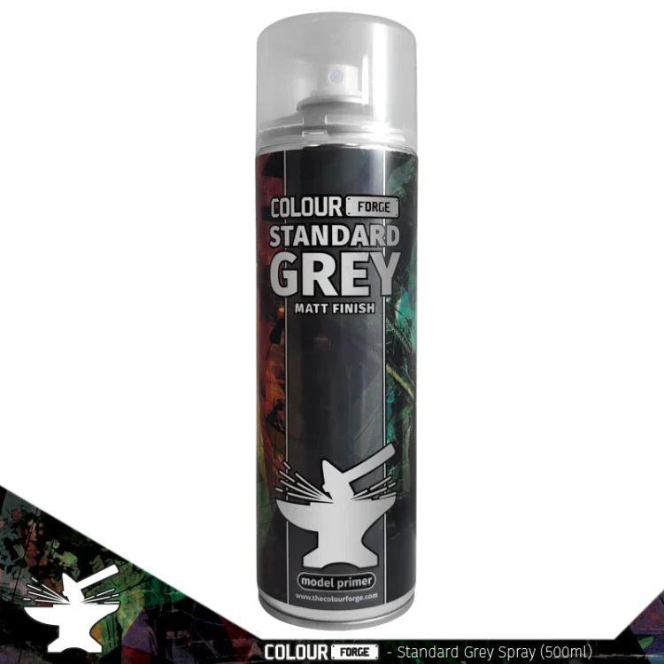 Colour Forge Spray: Matt Standard Grey (500ml)