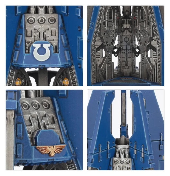 Space  Marines Drop Pods