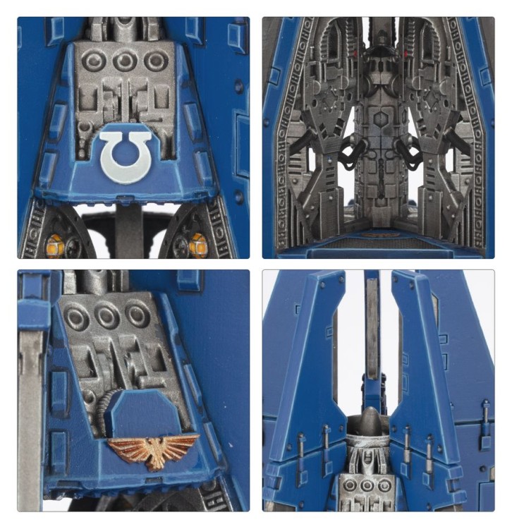 Space  Marines Drop Pods