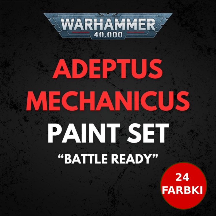 Adeptus Mechanicus Battle Ready Paint Set