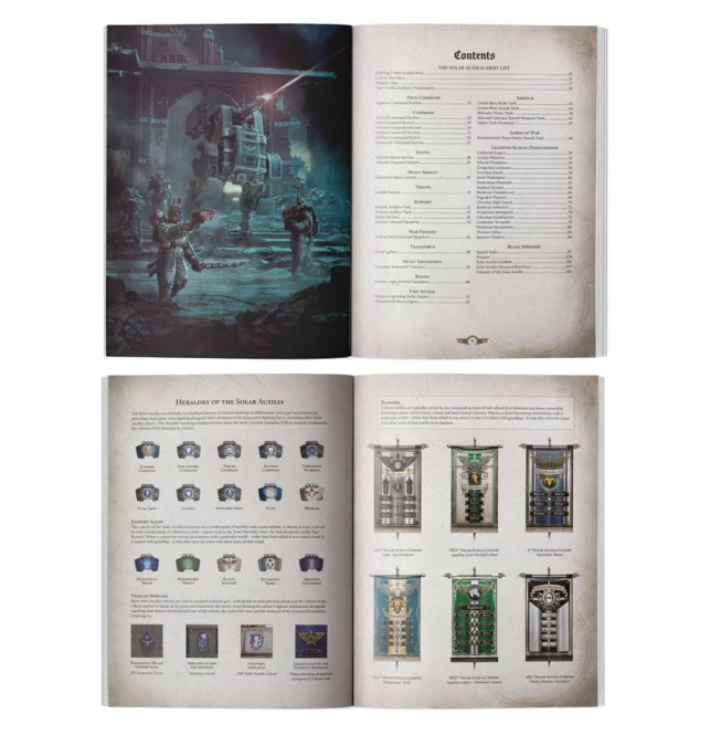 Liber Auxilia: Solar Auxilia Army Book