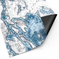Mata Neoprenowa 44x60" Blizzard Hollows with deployme