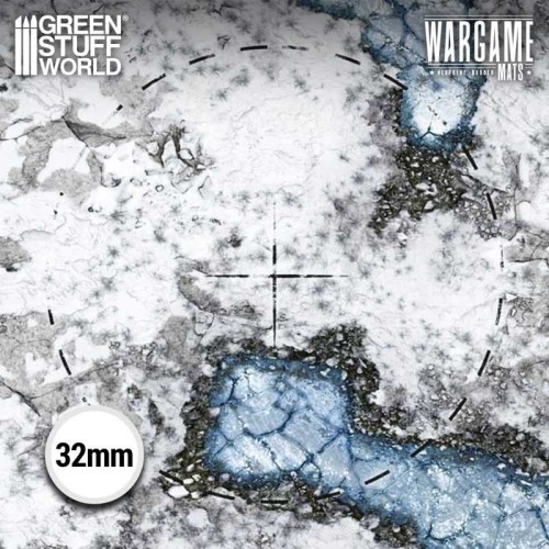 Neoprene Mat 44x60" Blizzard Hollows with deployme