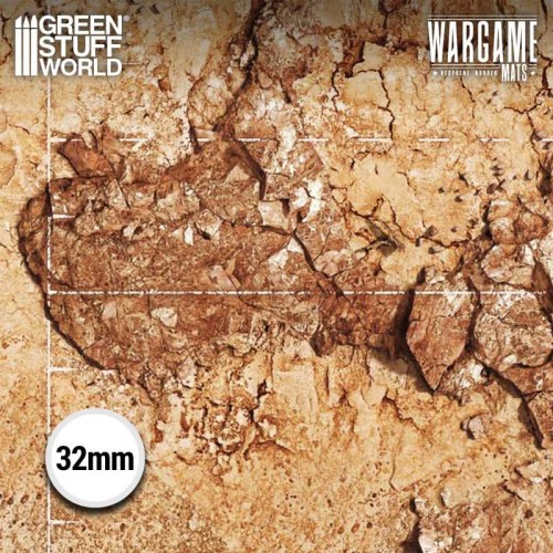 Neoprene Mat 44x60" Dreadrock Badlands with deploy