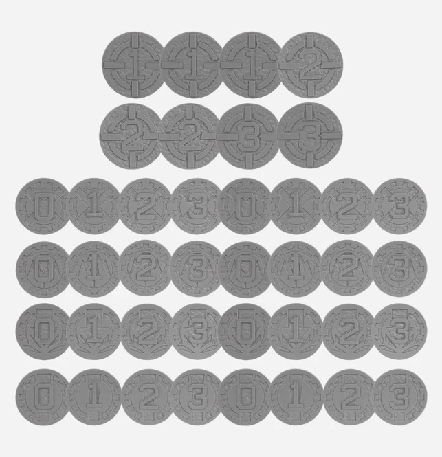 Age of Darkness Markers and Tokens