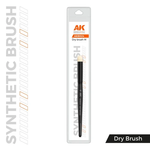 AK SYNTHETIC DRY BRUSH - M