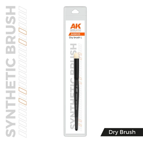 AK SYNTHETIC DRY BRUSH - L