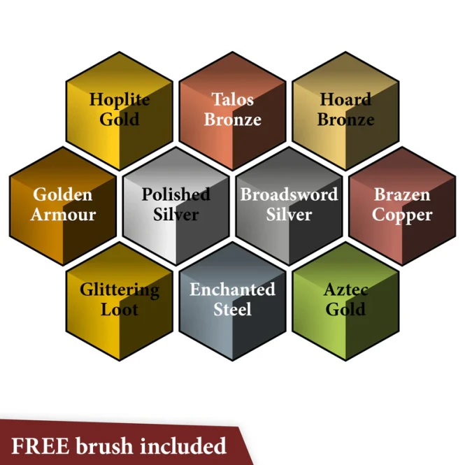 AP: Speedpaint 2.0 - Metallics Set