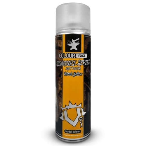 Colour Forge Spray: Signature - Valrak Yellow 500ml