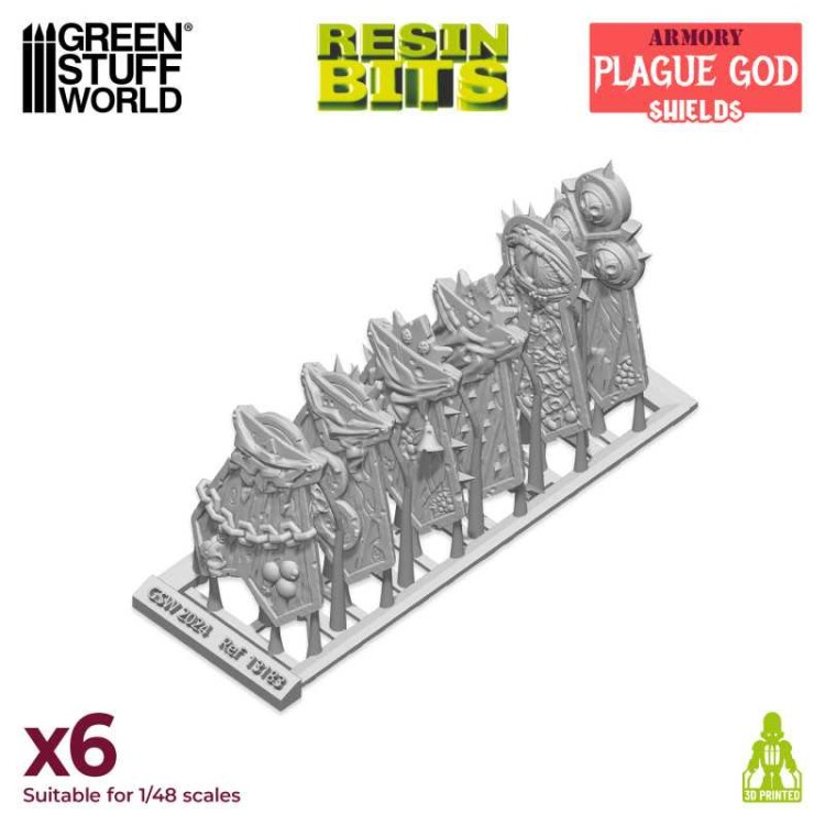 Plague God Shields 1:48