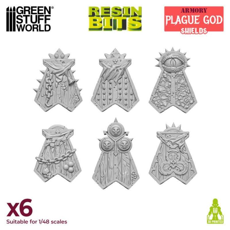 Plague God Shields 1:48