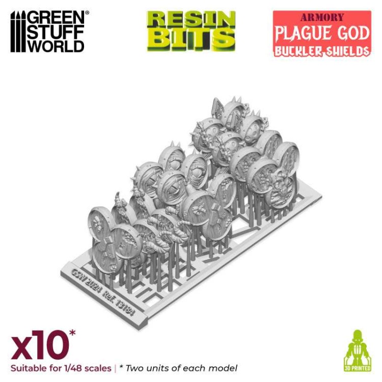 Plague God Bucklers 1:48