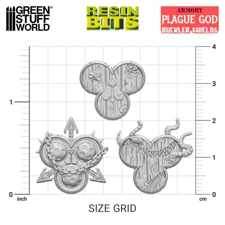 Plague God Bucklers 1:48
