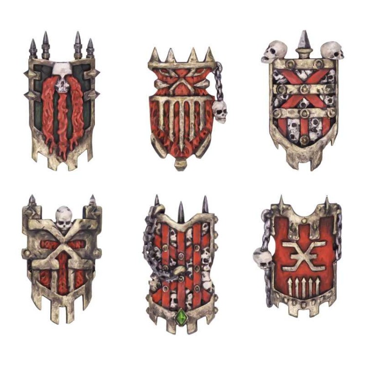 Chaos Chosen Tower Shields 1:48