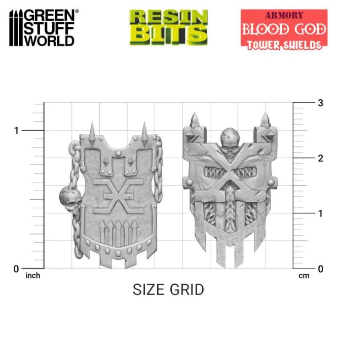 Chaos Chosen Tower Shields 1:48