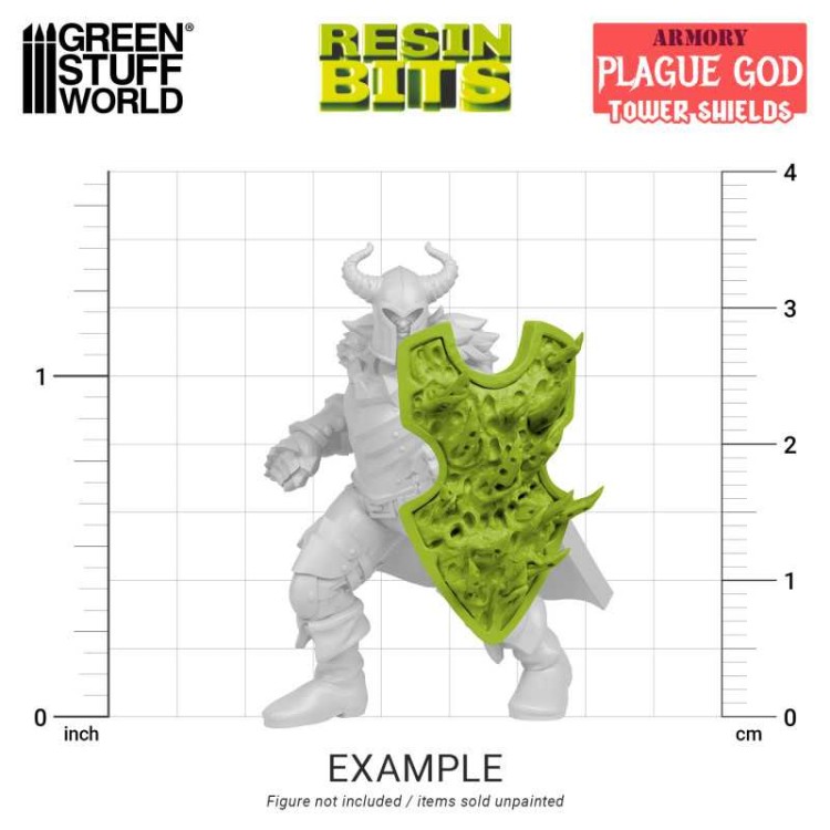 Plague God Tower Shields 1:48