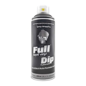 Black Full Dip Liquid Vinyl Spray 400ml