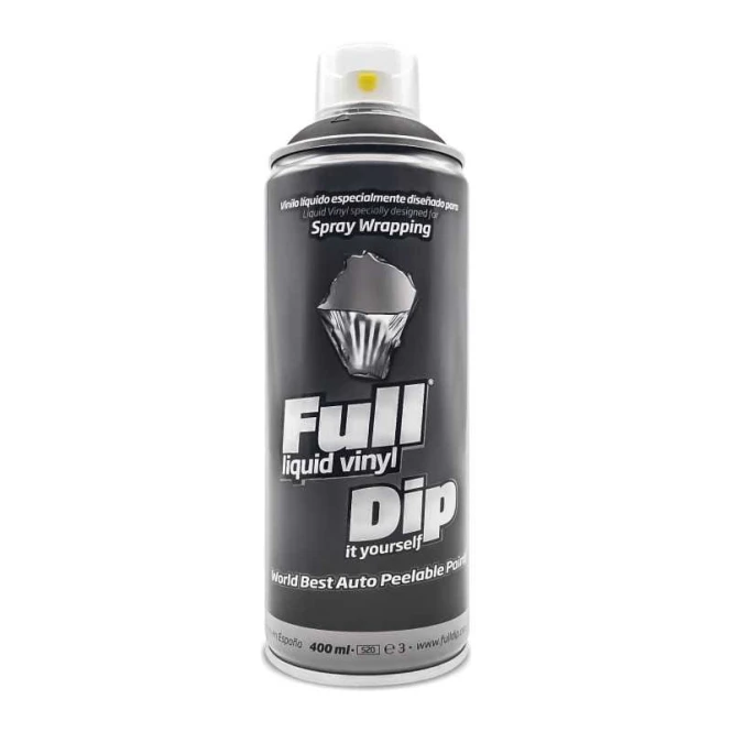 Black Full Dip Liquid Vinyl Spray 400ml