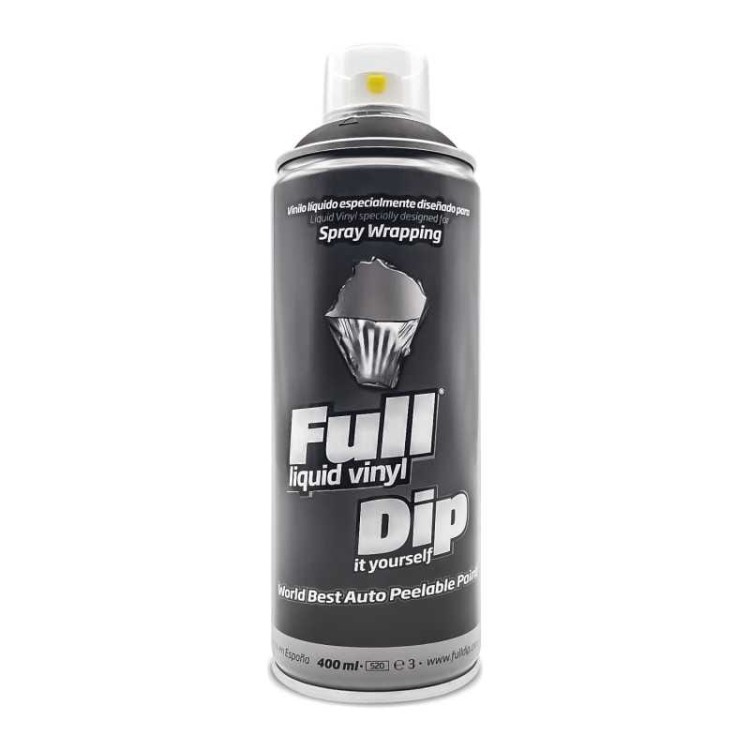 Black Full Dip Liquid Vinyl Spray 400ml