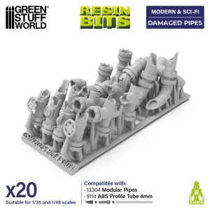 Damaged Pipes 1:48-1:35