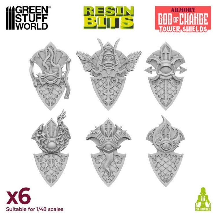 God of Change Tower Shields 1:48