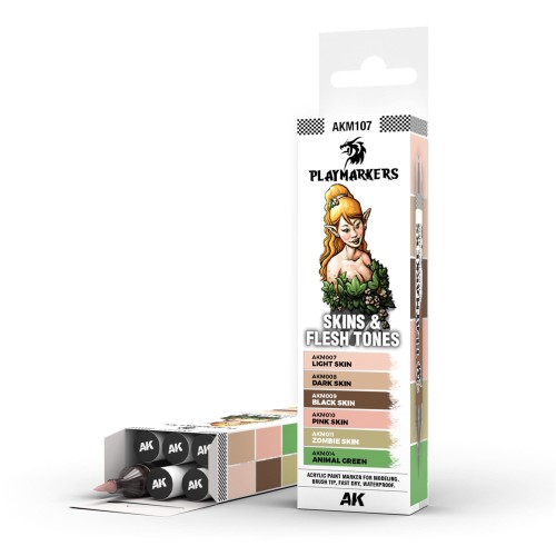 AK PLAYMARKERS SKIN & FLASH TONE
