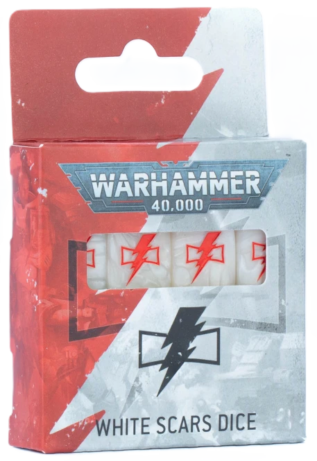Warhammer 40000: White Scars Dice